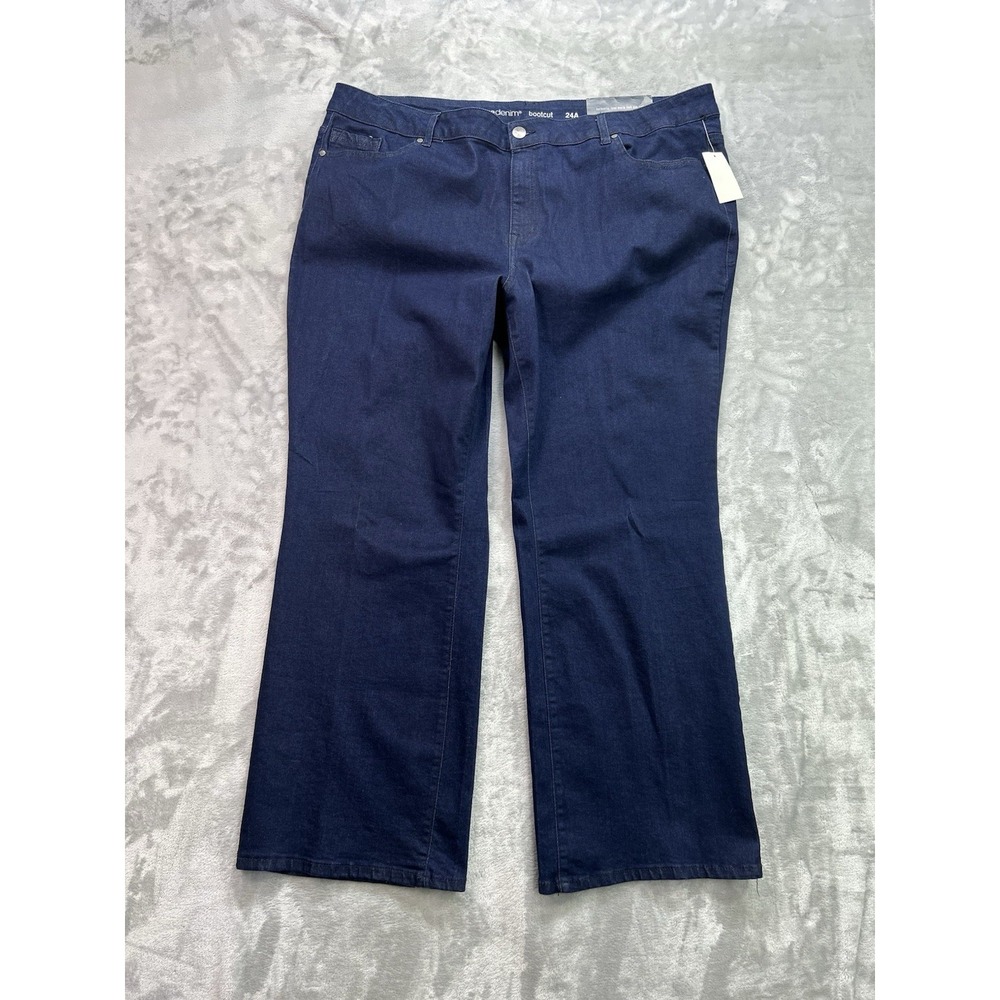 New Avenue Jeans Women Plus Size 24 Average 1432 Denim Bootcut Stretch Western